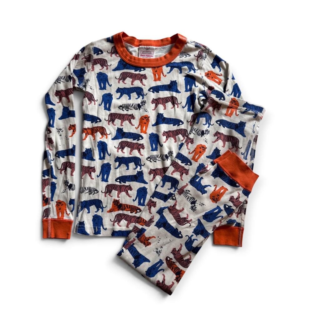 Hanna Andersson organic tiger pajamas